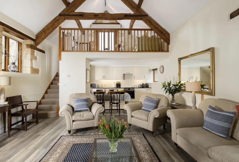 Nellies Barn er en kvalitet låve konvertering sæt blandt de mest fantastiske landskab i Cotswolds. - Image 1