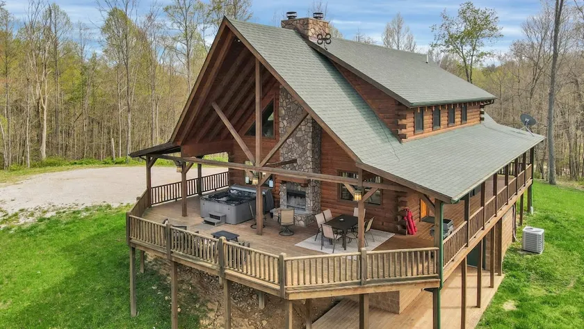 Smukke Lodge i Hocking Hills - Image 1