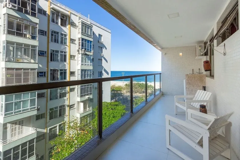 Copacabana Beach Flat - Garage and Sea View 302 - Image 1