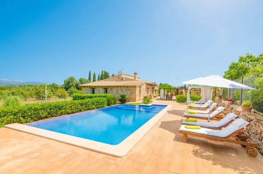 ES MOYÀ DES PINS - Ferienhaus mit privaten Pool in Muro. WiFi gratis - Image 1