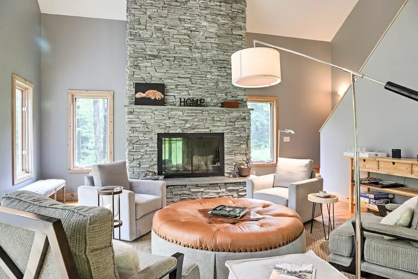 Berkshires Home on 11 Acres w/ Pond & 2 Fire Pits! - Image 1