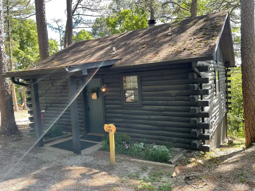 Authentic Log Cabin with Full Kitchen, Fireplace a - Image 1