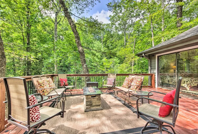 1 Mi to Marina: Lake Toxaway Cabin w/ Fire Pit - Image 1