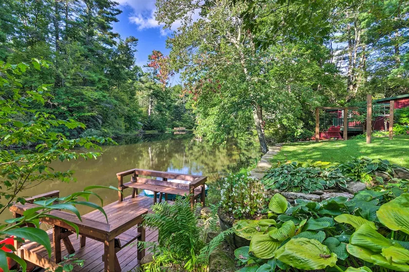 Waterfront Home w/ Boat Dock on Mirror Lake! - Image 1