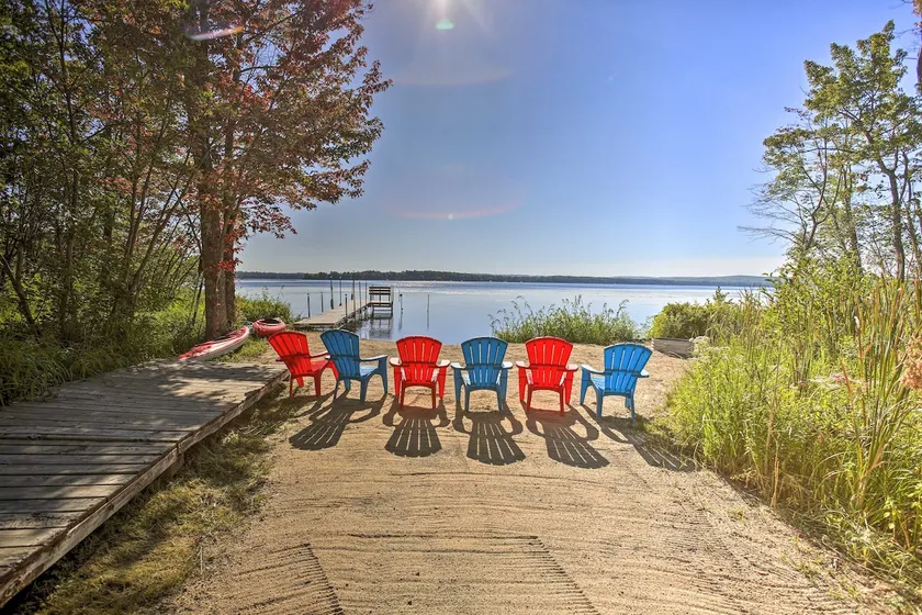 NY! Lakefront Interlochen House m / dock + kajakker! - Image 1