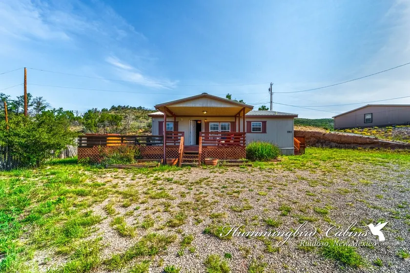 Redman: cabin on a hill above Ruidoso Downs Track - Image 1