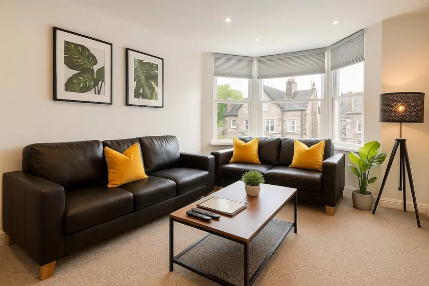 Smart and centrally located Cardiff duplex for 8 - Image 1
