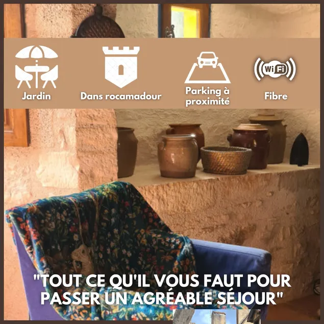 Dans la Cité de Rocamadour L'Oustal de Beline - Image 1