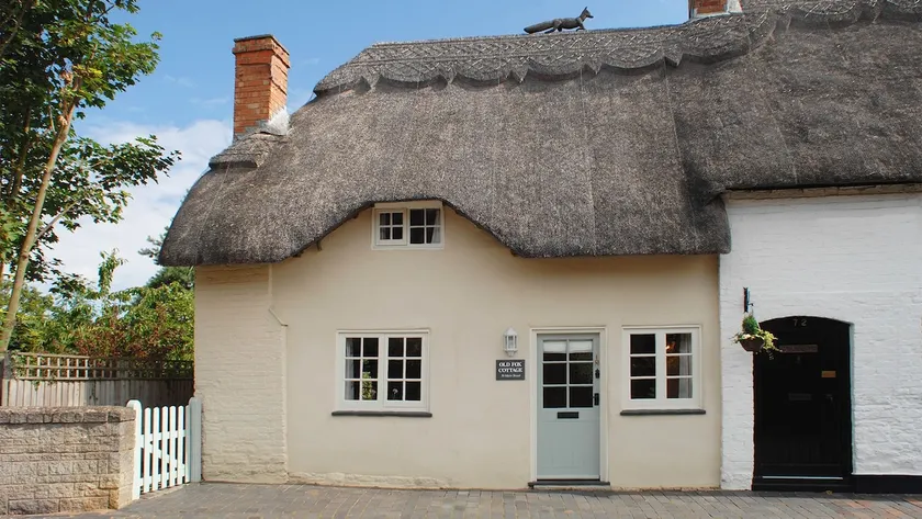 Delightful karakter stråtækt hytte i Bretforton, Cotswolds - Image 1