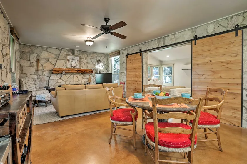Blanco Riverfront Historic Home, 3 Mi to Downtown! - Image 1