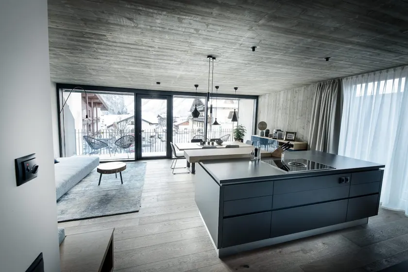 Atractivo apartamento apropiado para familias con piscina, terraza y sauna - Image 1