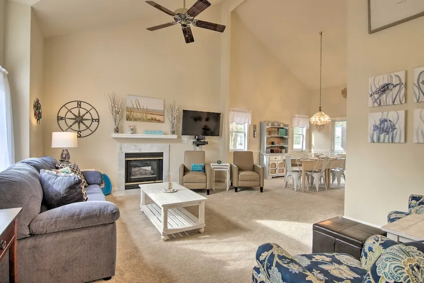 Pool Access, Deck & Grill: Ocean Pines Getaway - Image 1