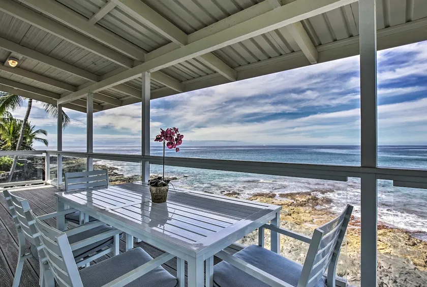 Oceanfront Kona Home w/ Beach Access & Views! - Image 1