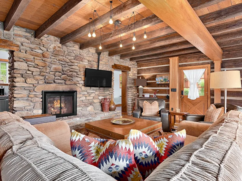 Stylish log home 6.5 miles to downtown Asheville - Image 1