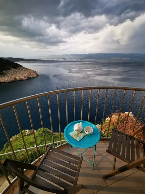 Vila Verbana - blue apartment with balcony - Image 1