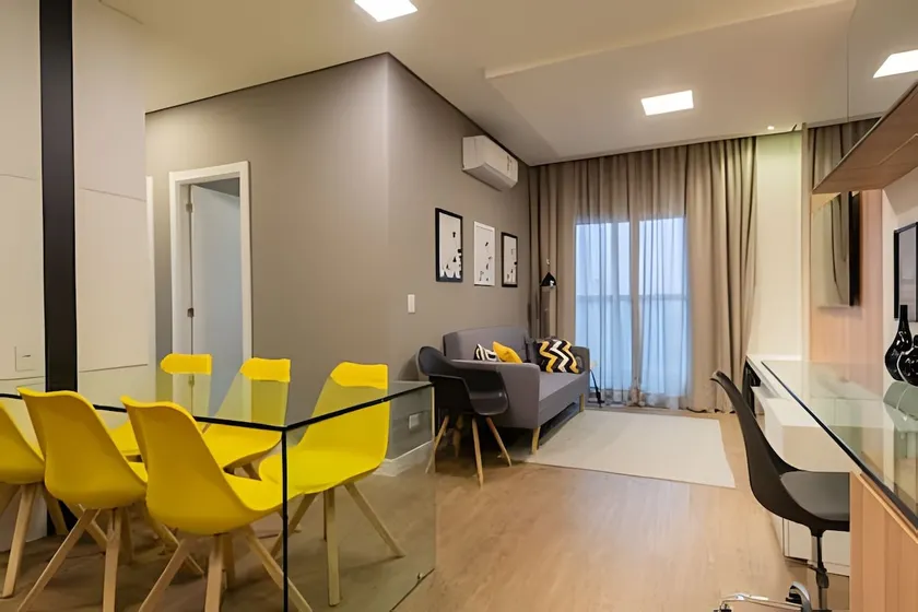 2-Bedroom Apartment in Batel · 23A · Barbecue Grill and View - Image 1