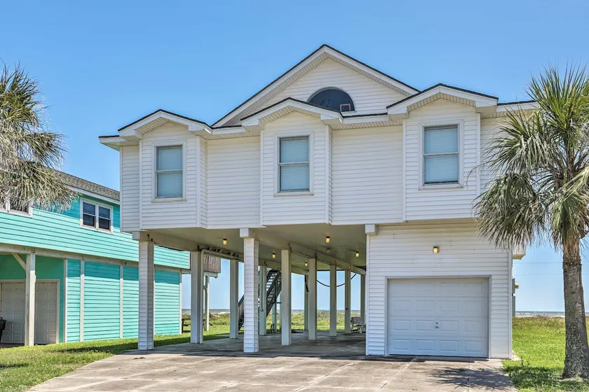 NY! Oceanfront Galveston Home - promenad till stranden! - Image 1