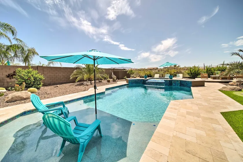 Resort-Style Pool & Spa: Upscale Goodyear Home - Image 1