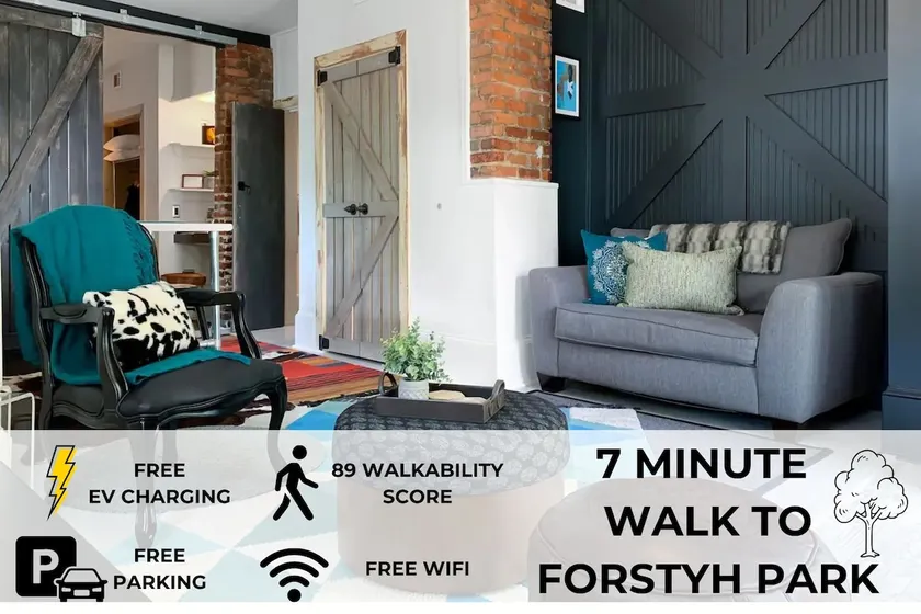 Stylish Savannah Condo: Steps to Forsyth Park - Image 1