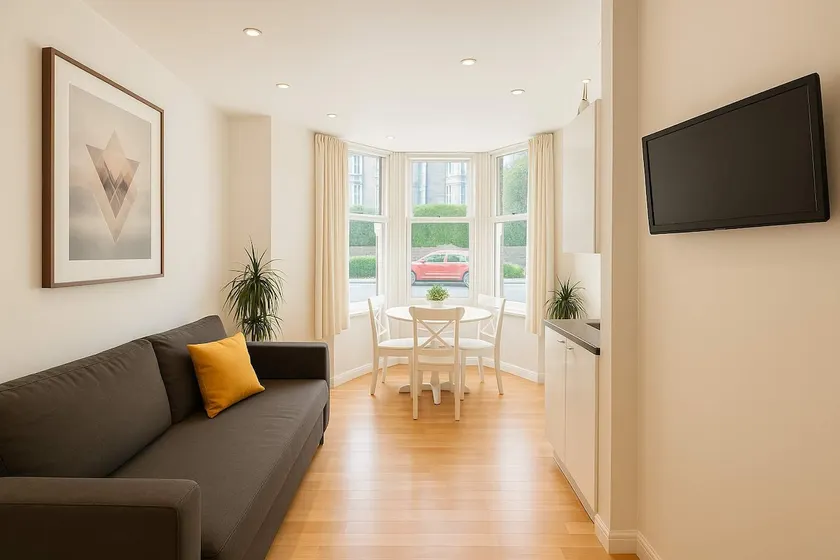 Bute Park Apartment w/ Heating + Private Bathroom - Image 1