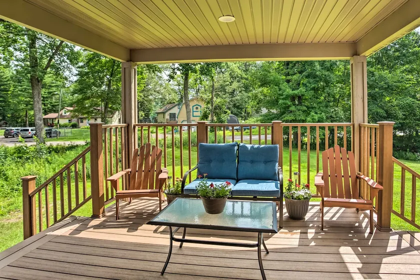 Cabin w/ Dock & Porch Across from Balsam Lake - Image 1