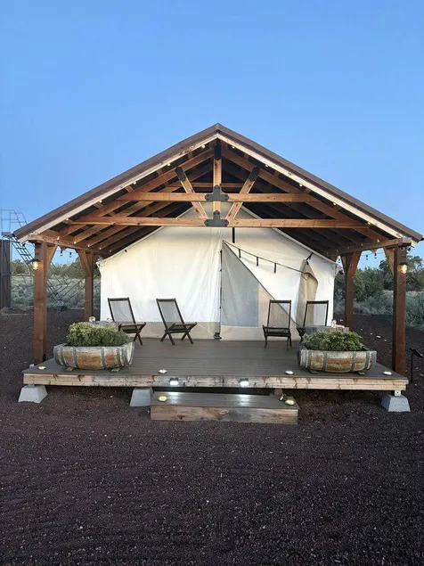 Secluded Luxury Glamping Camp with Safari-Style Dining near South Rim Grand Canyon, Arizona - Image 1