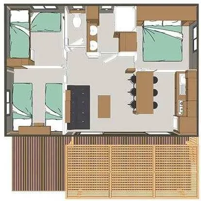 Chalet with pool & terrace - Image 1