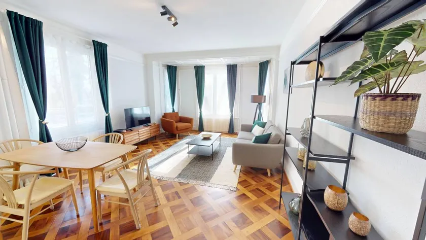 Bright & Airy 1-Bed Apartment with 2 Bathrooms - Lausanne City Centre - Image 1