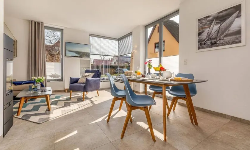 Neu gebaute, traumhafte Ferienwohnung mit Sauna und Kamin im Ostseeheilbad Prerow auf dem Darss. - Image 1