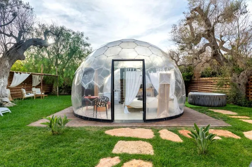Breathtaking Transparent Domes with Outstanding Indoor and Outdoor Living Space in Italy - Image 1