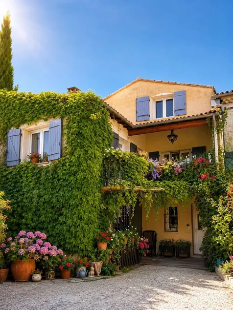 Charmant appartement de vacances avec terrasse, jardin et barbecue | Vue jardin - Image 1