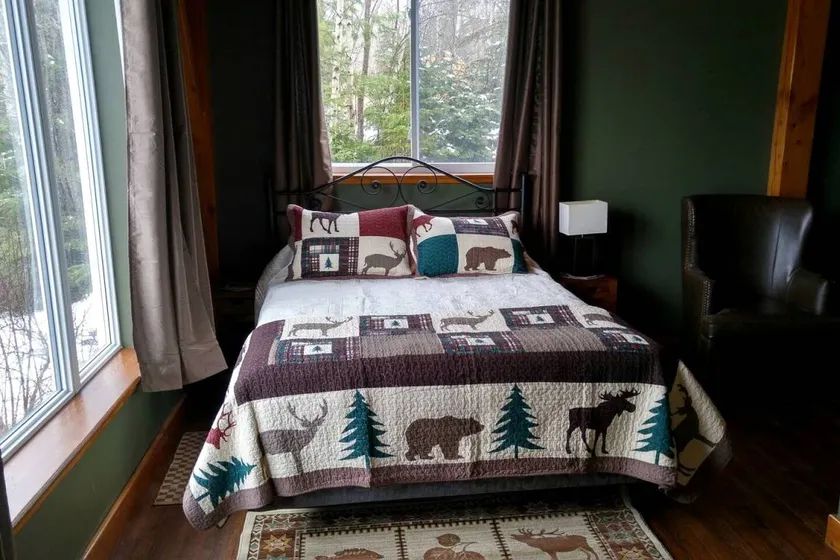 Scenic Timber Frame Home with Private Hot Tub near Fredericton, Hanwell, New Brunswick - Image 1