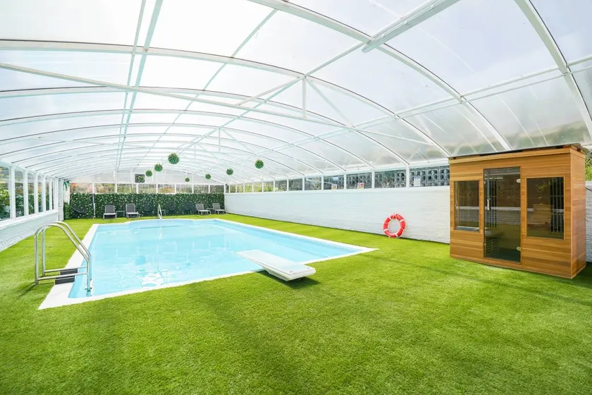 Family-friendly wonderful house with hot tub, private pool & garden | Lake view | Pets allowed - Image 1