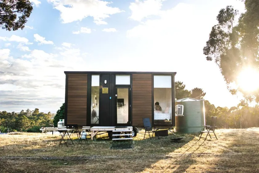 Lovely Tiny House Perfect for Outdoor and Water Activities with Firepit and Barbecue in Tasmania, Australia - Image 1