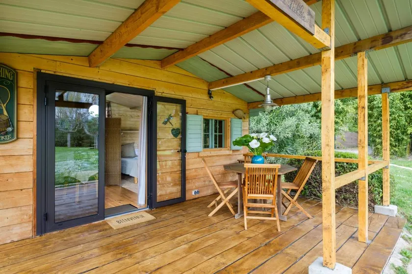 Chalet 'Les Iris' with private pool, shared terrace, and air conditioning - Image 1