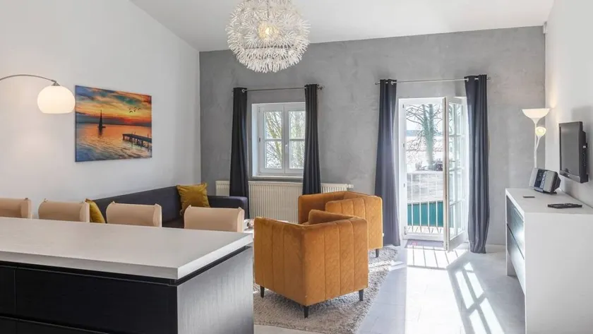 Charmant appartement de vacances avec sauna | Vue lac | Adapté au travail à distance | Avec animaux bienvenus - Image 1