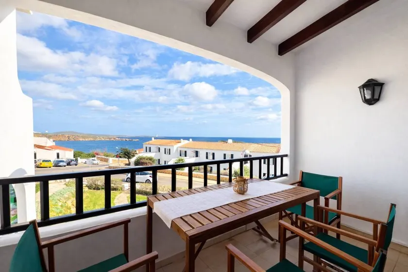 Apartment Natalia in Arenal d'en Castell with Sea View, Close to the Beach - Image 1
