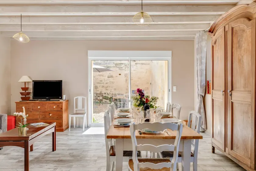 Holiday home with terrace, garden & barbecue | Garden view - Image 1