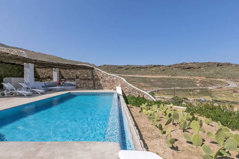 Villa avec barbecue, terrasse et piscine privée | Vue mer - Image 1