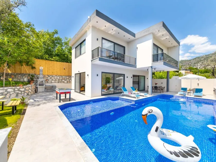 Fully equipped nice house with barbecue, garden & private pool | Mountain view - Image 1