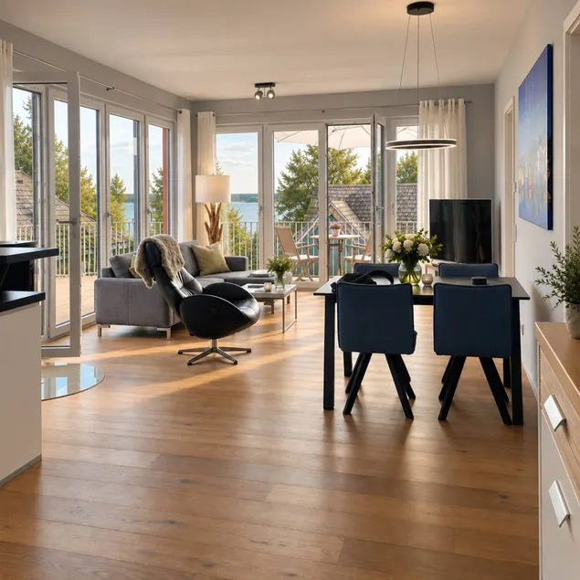Fully equipped apartment with terrace, sauna & garden | Lake view | Next to the beach - Image 1