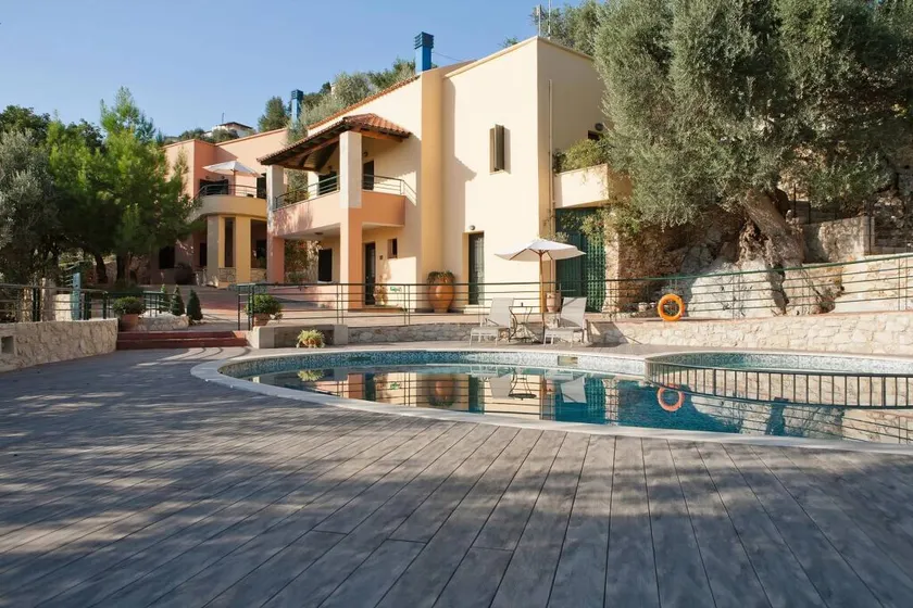 Beautiful Cretan Villa Complex Kastellos Agathes 9 Bedrooms Wonderful Sea - Image 1