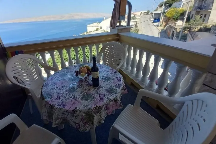 One bedroom apartment with terrace and sea view Senj (A-25225-a) - Image 1
