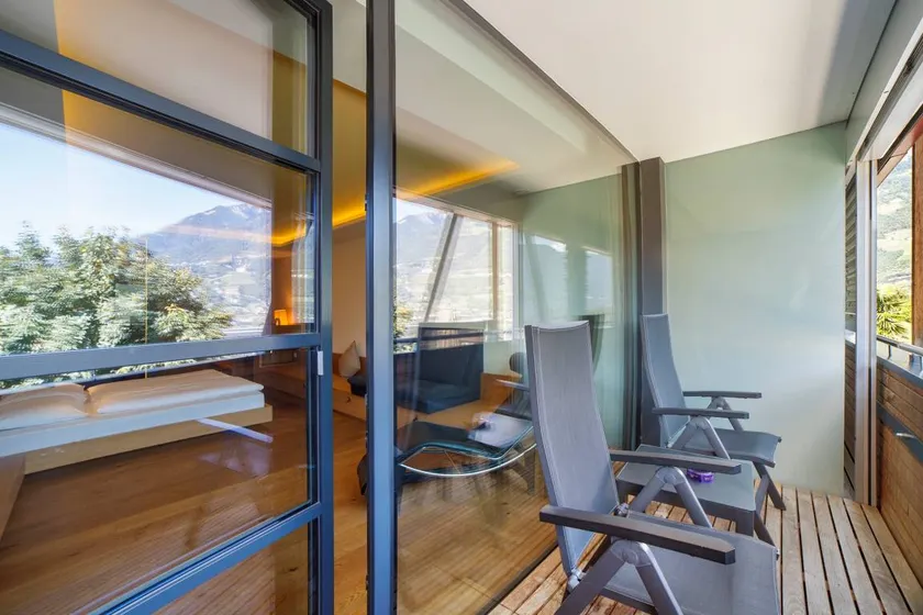 Zimmer 'Doppia Vista Panoramica Sup 101' mit Bergblick, WLAN und Klimaanlage - Image 1