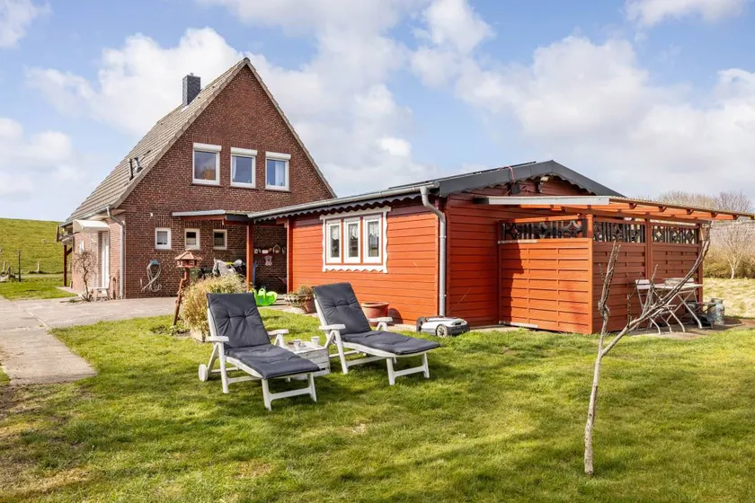 Maison de vacances entièrement équipée avec internet haut débit, terrasse et barbecue | Vue rivière - Image 1