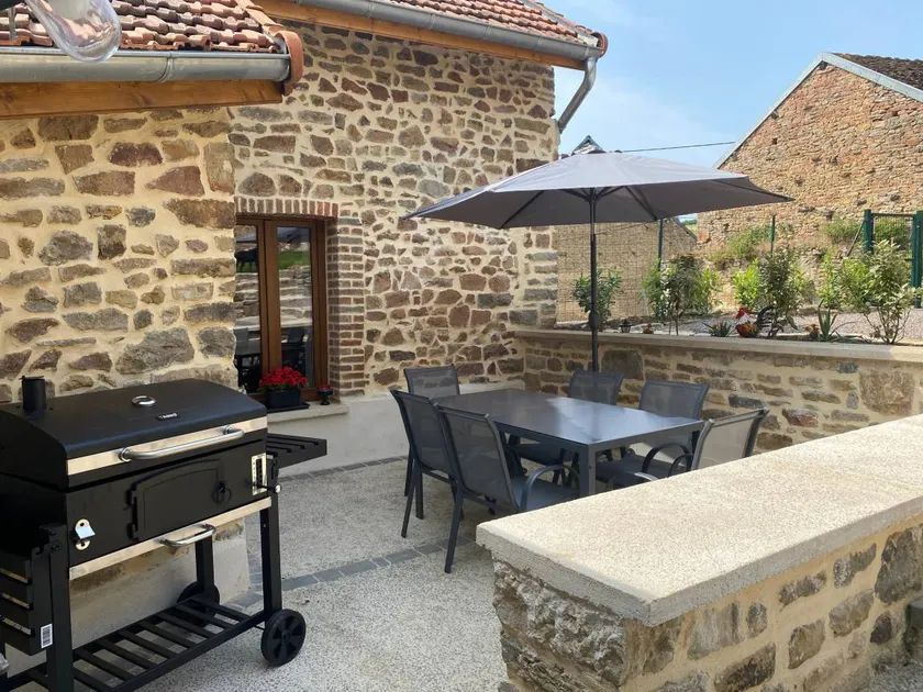 Merveilleuse maison de vacances entièrement équipée avec terrasse, barbecue et jardin | Vue jardin | Avec animaux acceptés - Image 1