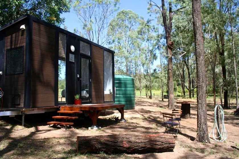 Secluded Bushland Tiny House Retreat with Wildlife and Walking Trails in Grandchester Queensland - Image 1