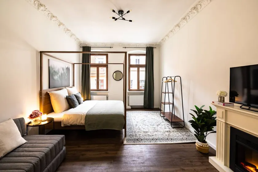 Holiday apartment with sauna | Garden view - Image 1