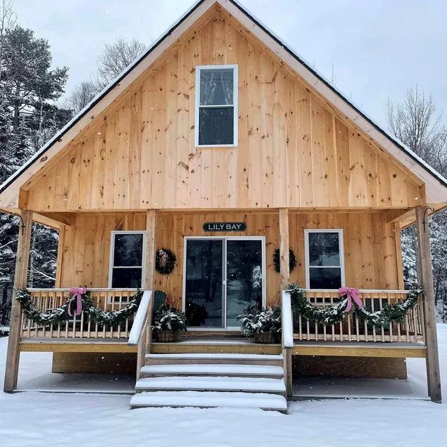 Incredible Wooden Cabin with Fire Pit and Barbecue in Greenville, Maine - Image 1