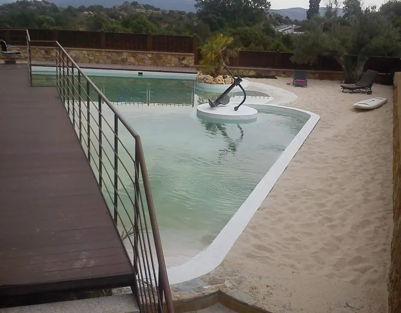 Ferienhaus mit Garten, Terrasse und privatem Pool | Bergblick - Image 1